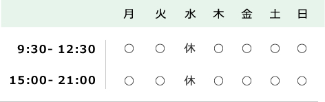 診療時間